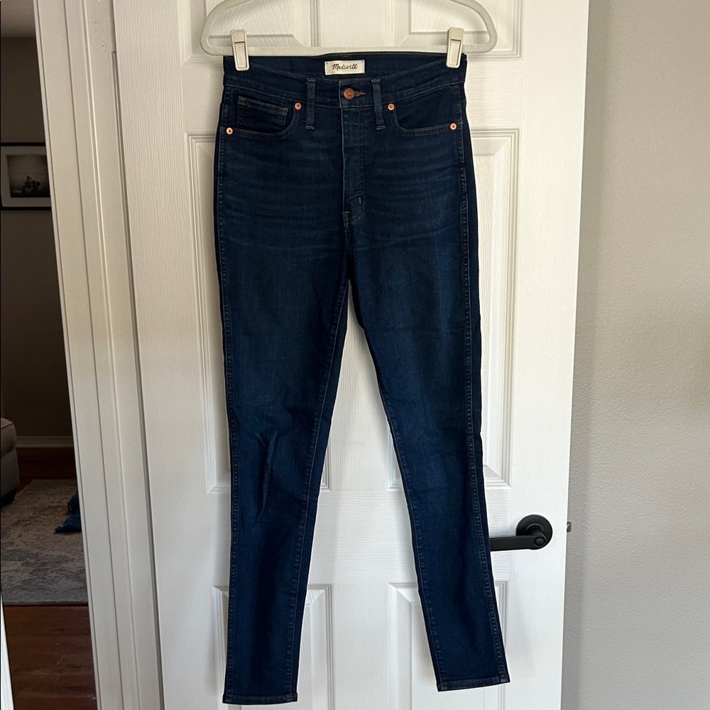 Madewell Women's Deep Indigo Skinny Jeans Tall